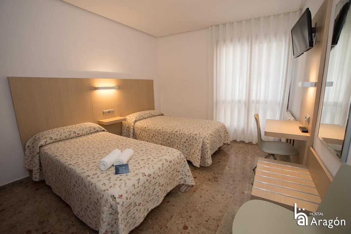 Hostal Aragon Teruel Bagian luar foto